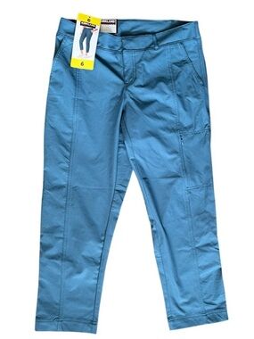 NEW Kirkland Signature Travel Pant Blue Size 6